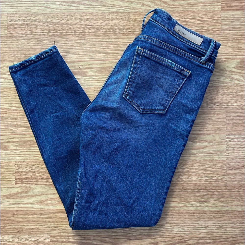 GRLFRND Karolina high waisted skinny jeans 👖